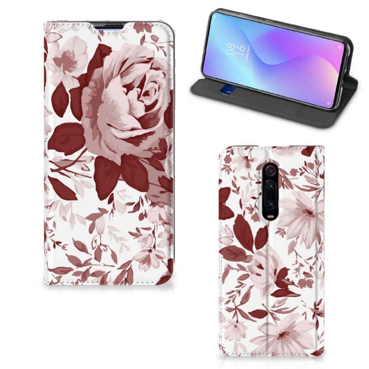 Bookcase Xiaomi Redmi K20 Pro Watercolor Flowers - B2C Telecom