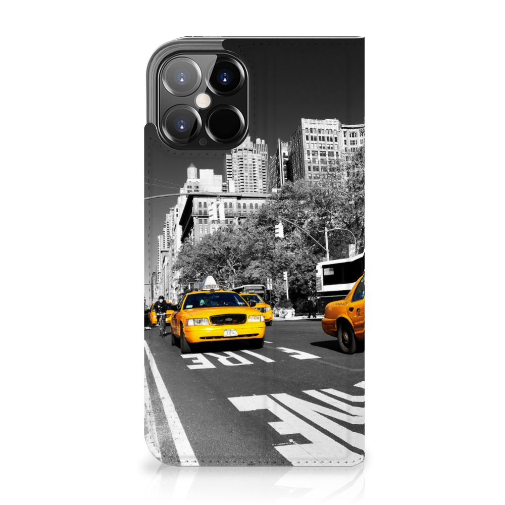 iPhone 12 Pro Max Book Cover New York Taxi - B2C Telecom