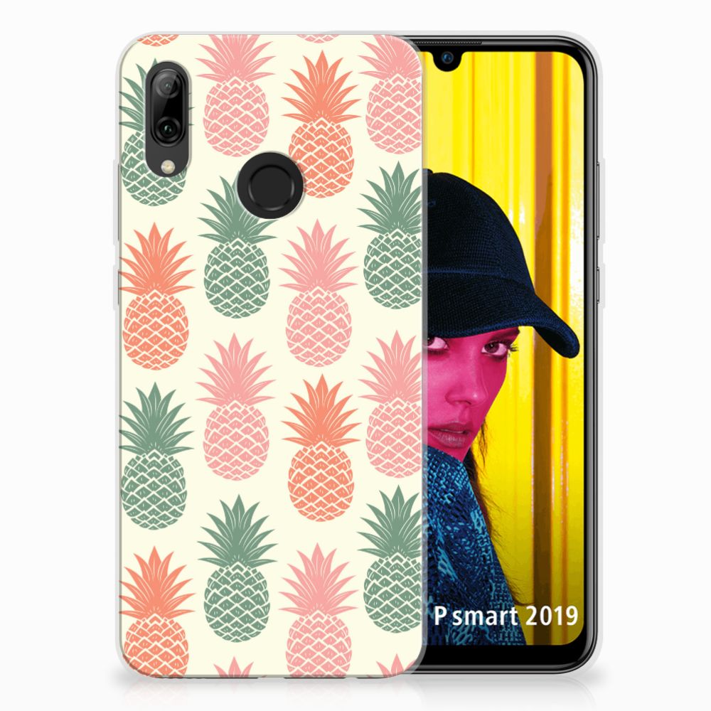 Huawei P Smart 2019 Siliconen Case Ananas