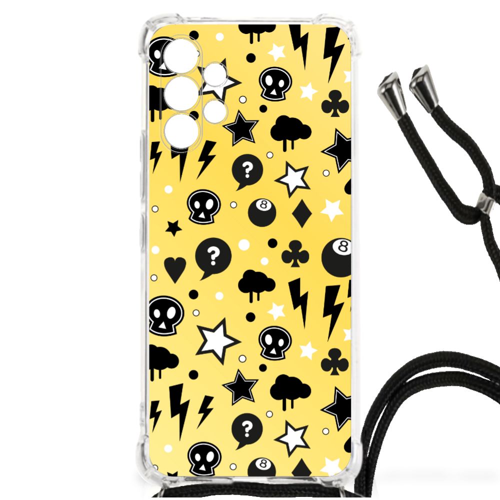 Extreme Case Samsung Galaxy A13 4G Punk Geel