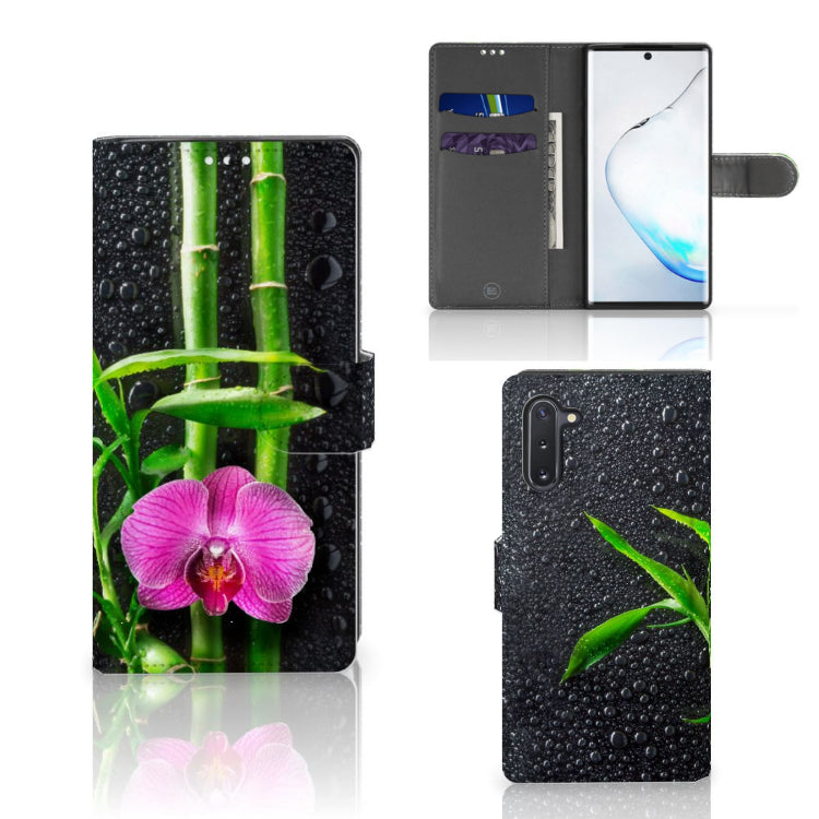 Samsung Galaxy Note 10 Hoesje Orchidee