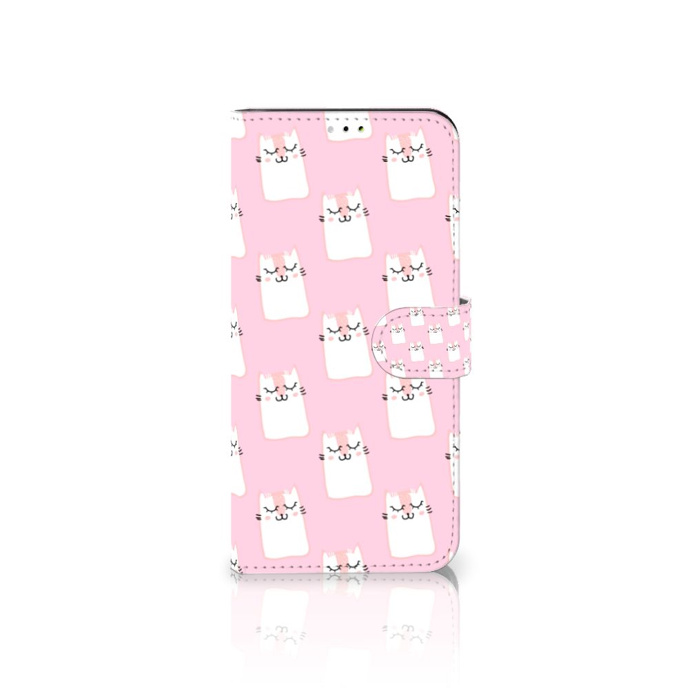 Samsung Galaxy A03 Telefoonhoesje met Pasjes Sleeping Cats
