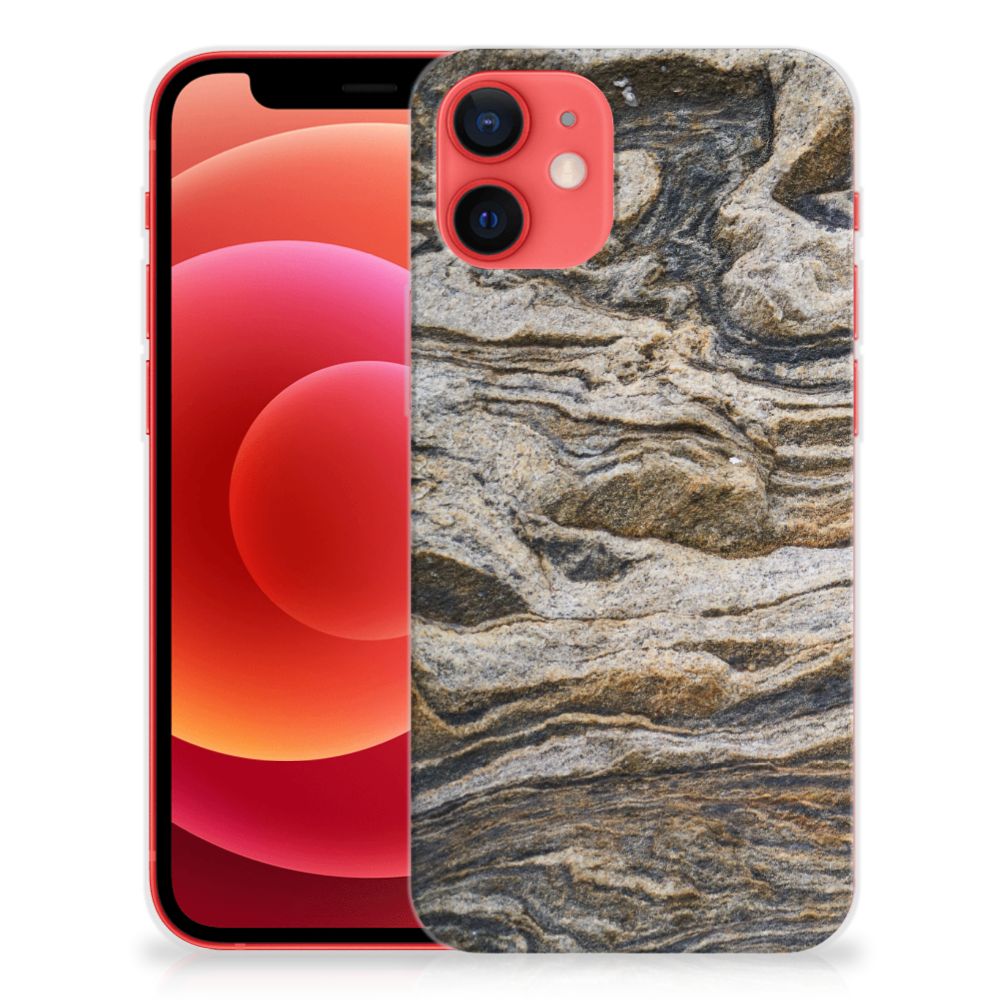 iPhone 12 Mini TPU Siliconen Hoesje Steen
