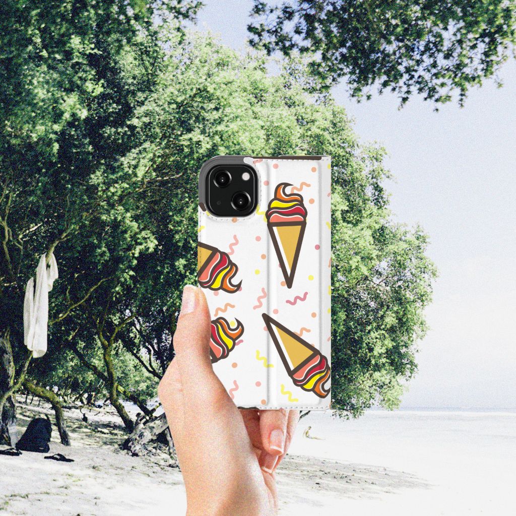 iPhone 13 Flip Style Cover Icecream