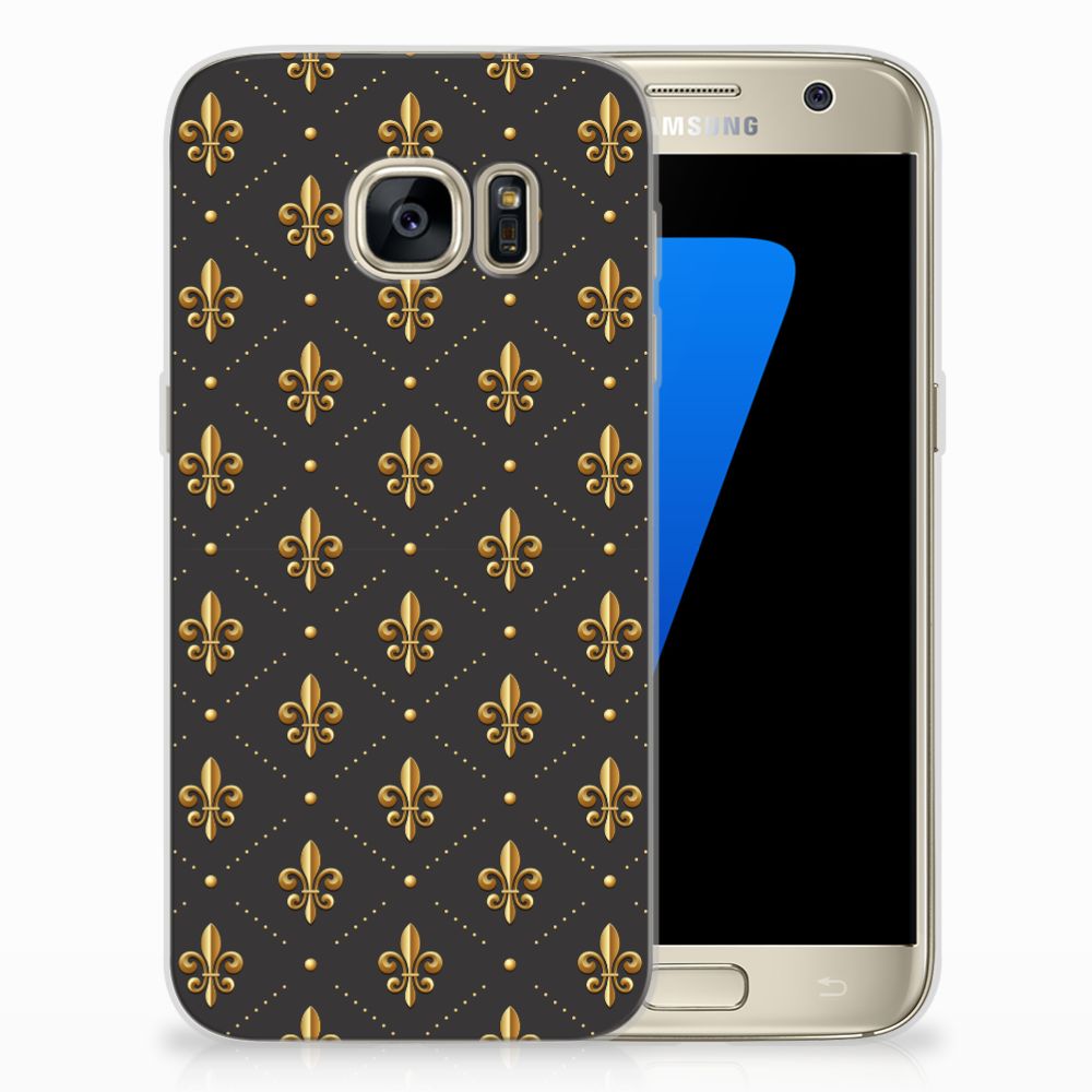 Samsung Galaxy S7 TPU bumper Franse Lelie