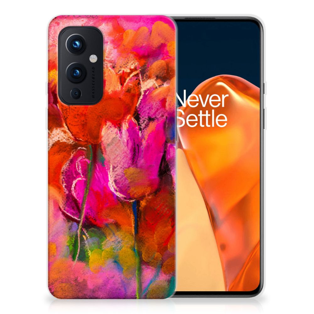 Hoesje maken OnePlus 9 Tulips