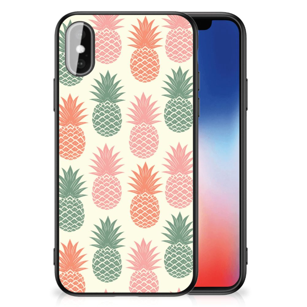 iPhone X | Xs Back Cover Hoesje Ananas