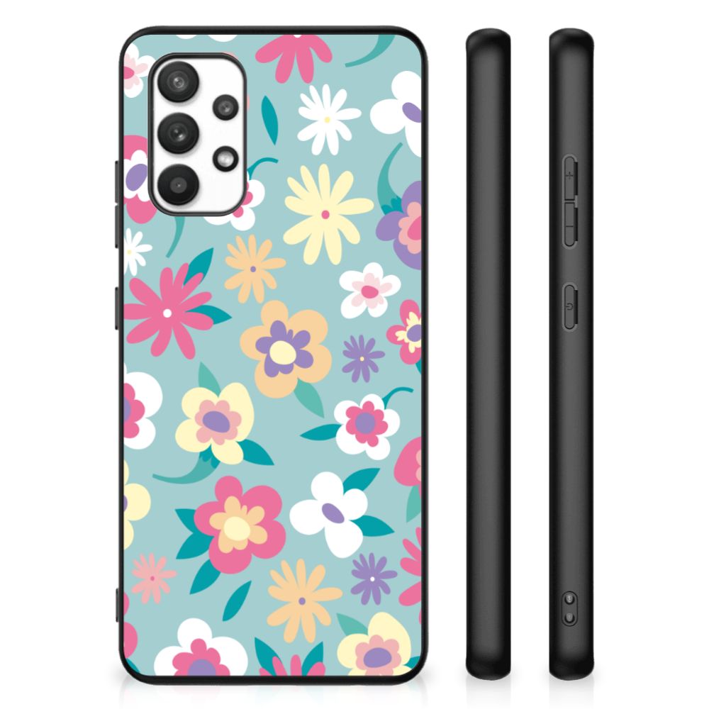 Samsung Galaxy A32 4G | A32 5G Enterprise Editie Bloemen Hoesje Flower Power B2C Telecom