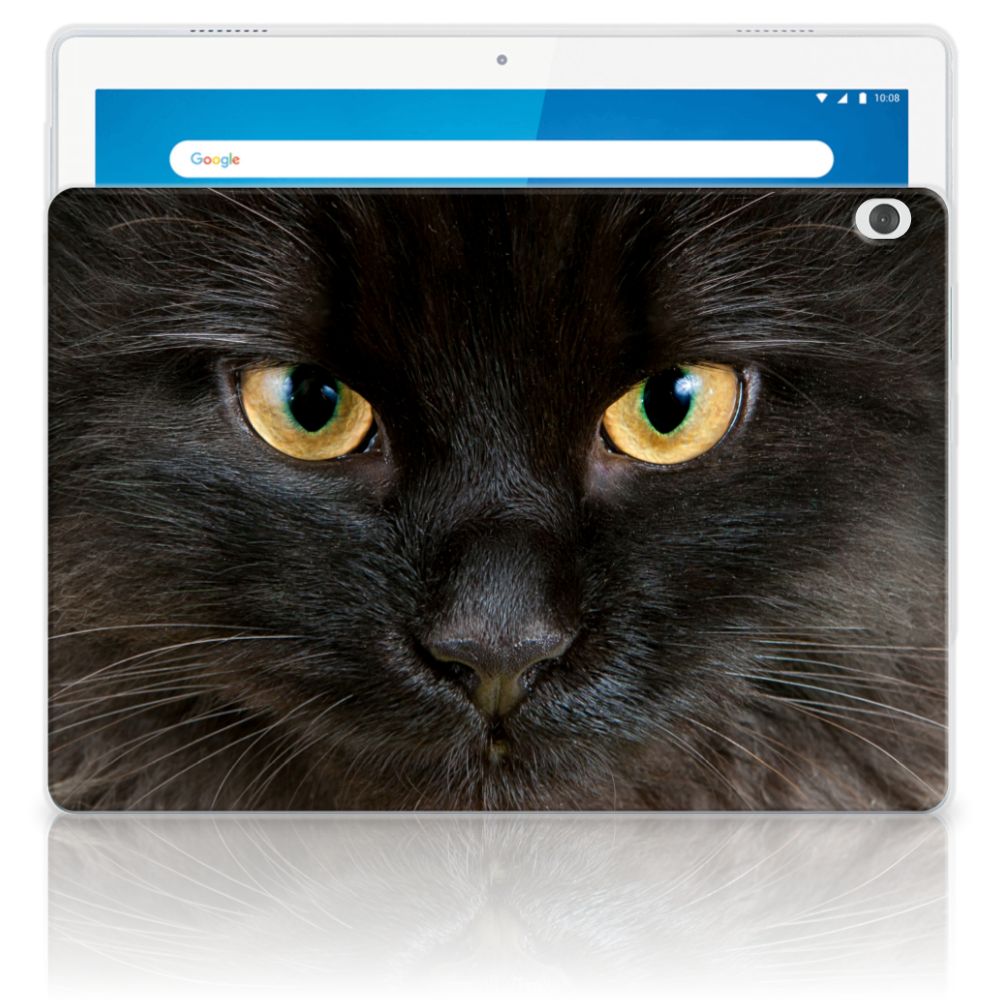 Lenovo Tab M10 Back Case Zwarte Kat