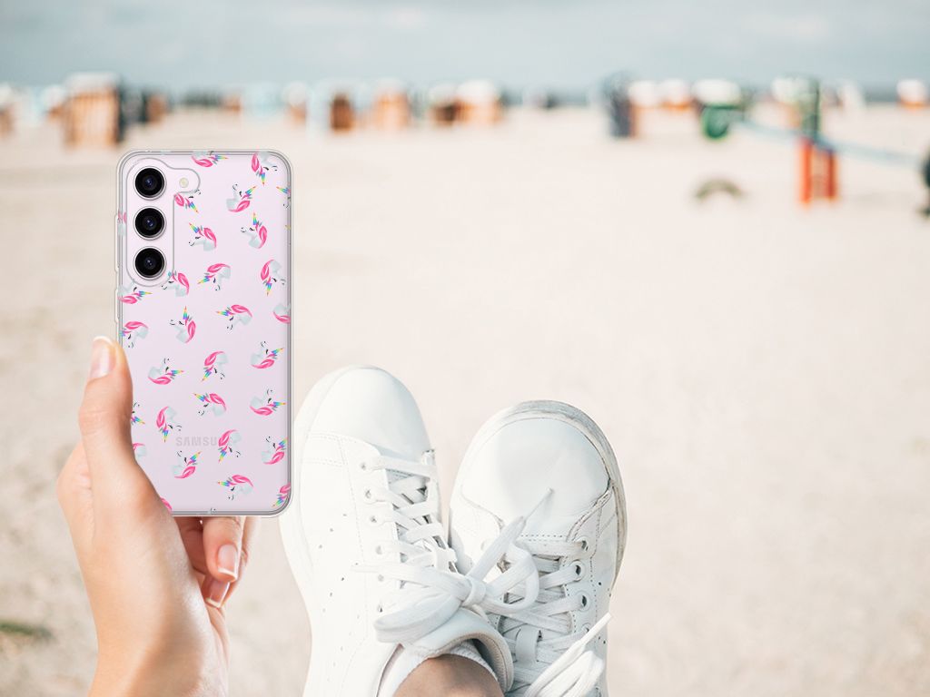 TPU bumper voor Samsung Galaxy S23 Unicorns B2C Telecom