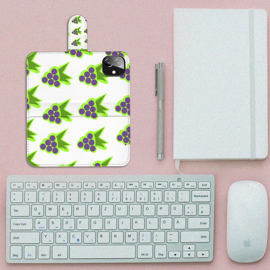 Apple iPhone 12 Mini Book Cover Druiven