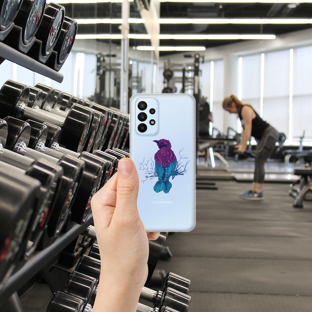 Samsung Galaxy A23 Telefoonhoesje met Naam Merel B2C Telecom