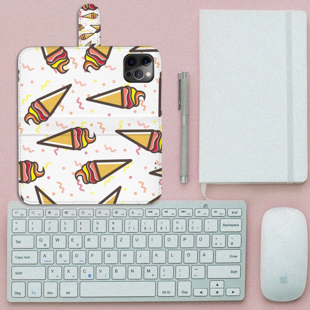 Apple iPhone 12 Pro Max Book Cover Icecream