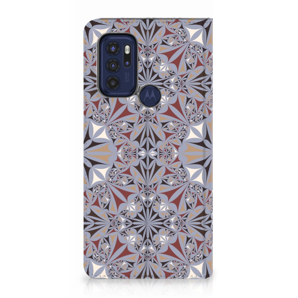 Motorola Moto G60s Standcase Flower Tiles - B2C Telecom