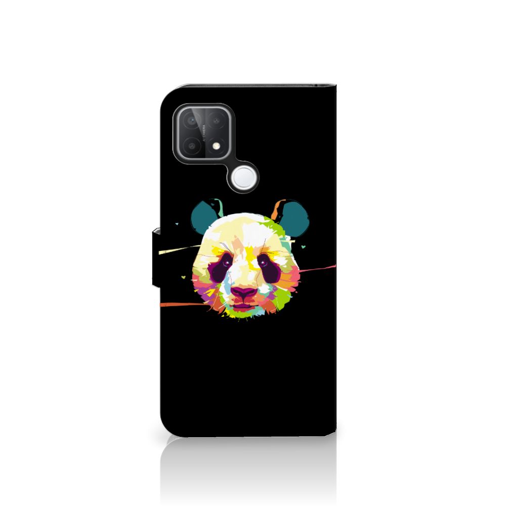 OPPO A15 Leuk Hoesje Panda Color