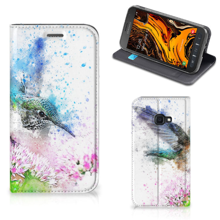 Bookcase Samsung Galaxy Xcover 4s Vogel