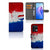 OPPO Reno8 Pro Bookstyle Case Nederland met artistiek design van de Nederlandse vlag.
