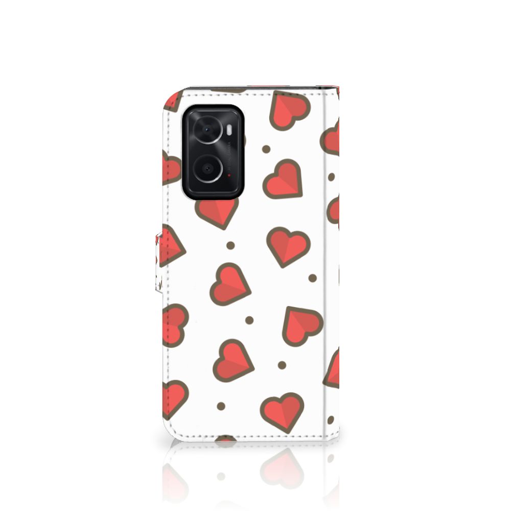 OPPO A76 | A96 Telefoon Hoesje Hearts