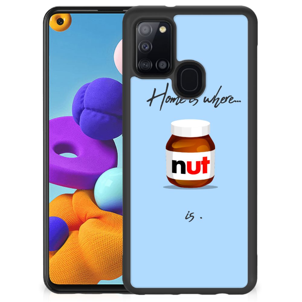 Samsung Galaxy A21s Silicone Case Nut Home