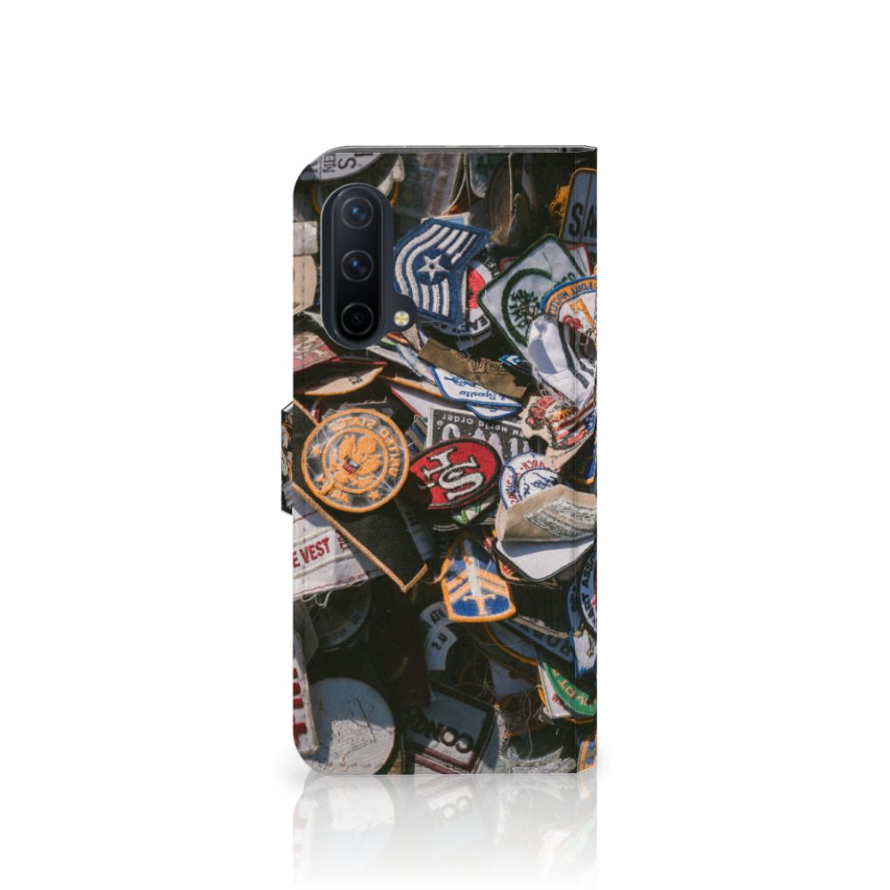 OnePlus Nord CE 5G Telefoonhoesje met foto Badges