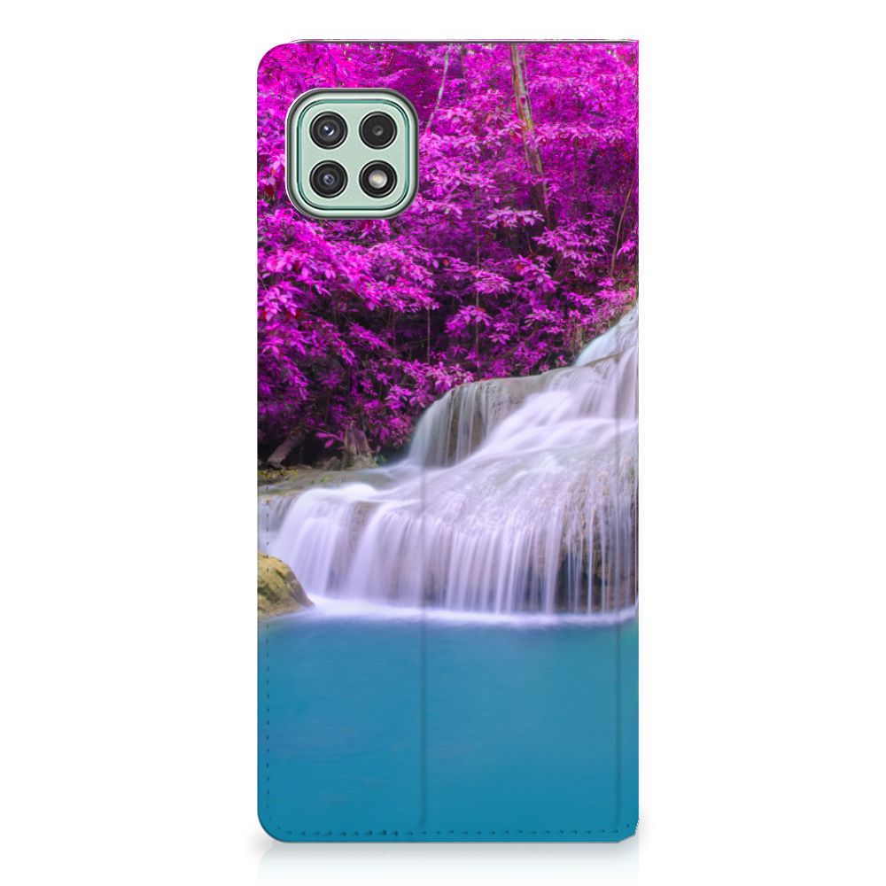 Samsung Galaxy A22 5G Book Cover Waterval - B2C Telecom