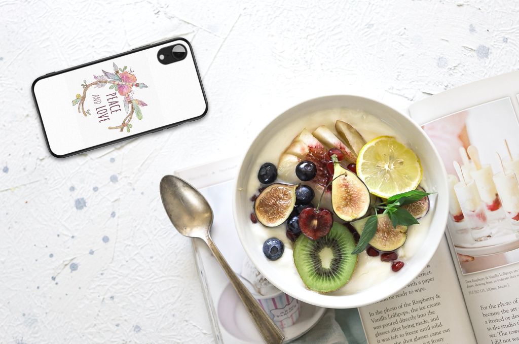 Apple iPhone XR Hoesje Boho Text B2C Telecom