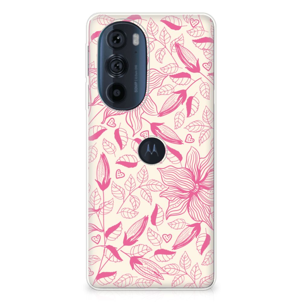 Motorola Edge 30 Pro TPU Case Pink Flowers B2C Telecom
