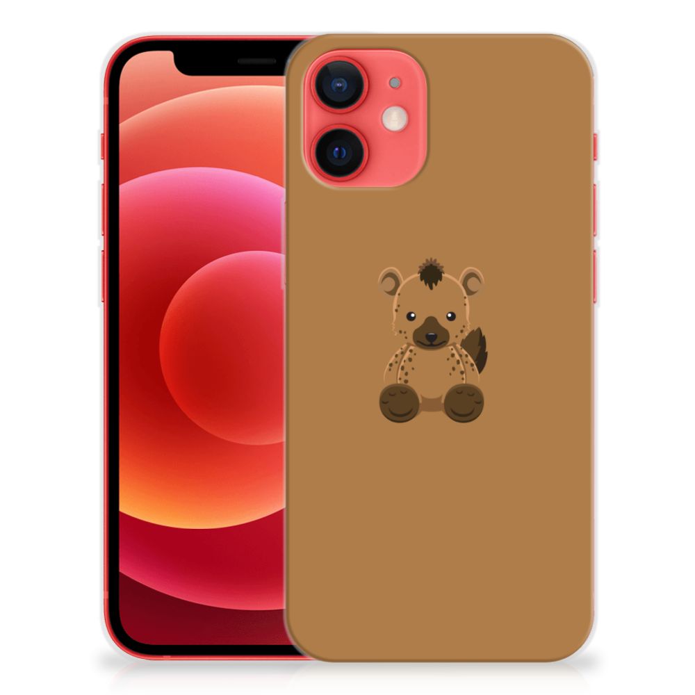iPhone 12 Mini Telefoonhoesje met Naam Baby Hyena B2C Telecom