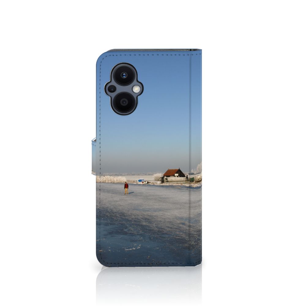 OPPO Reno 8 Lite | OnePlus Nord N20 Flip Cover Schaatsers