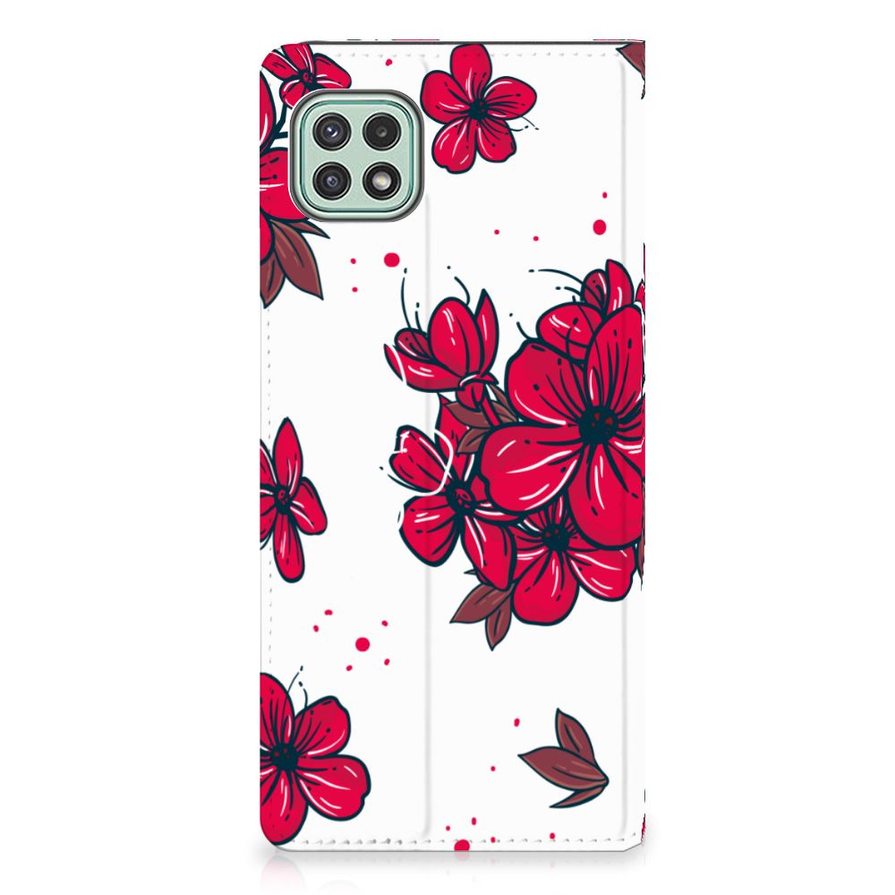 Samsung Galaxy A22 5G Smart Cover Blossom Red - B2C Telecom