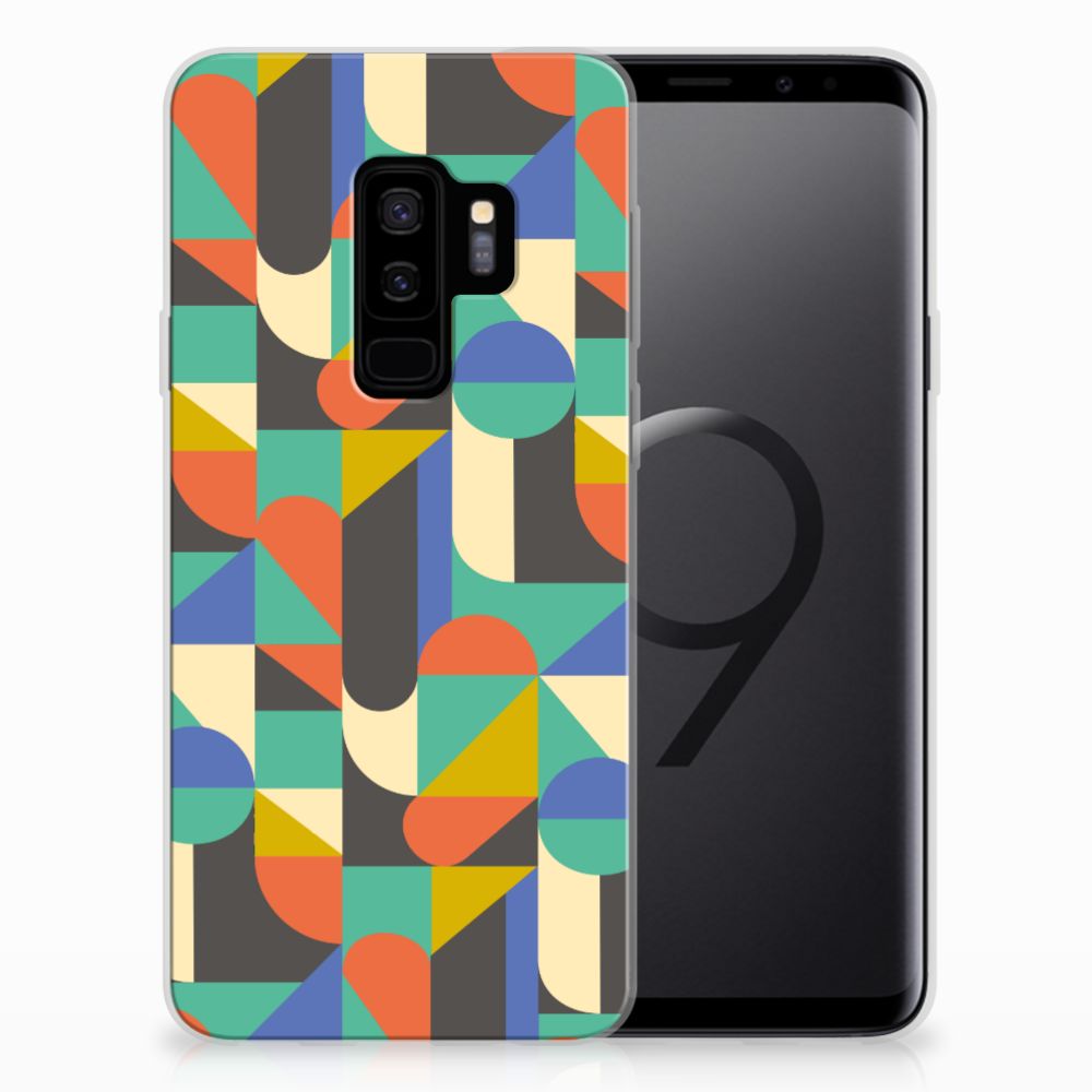 Samsung Galaxy S9 Plus TPU bumper Funky Retro