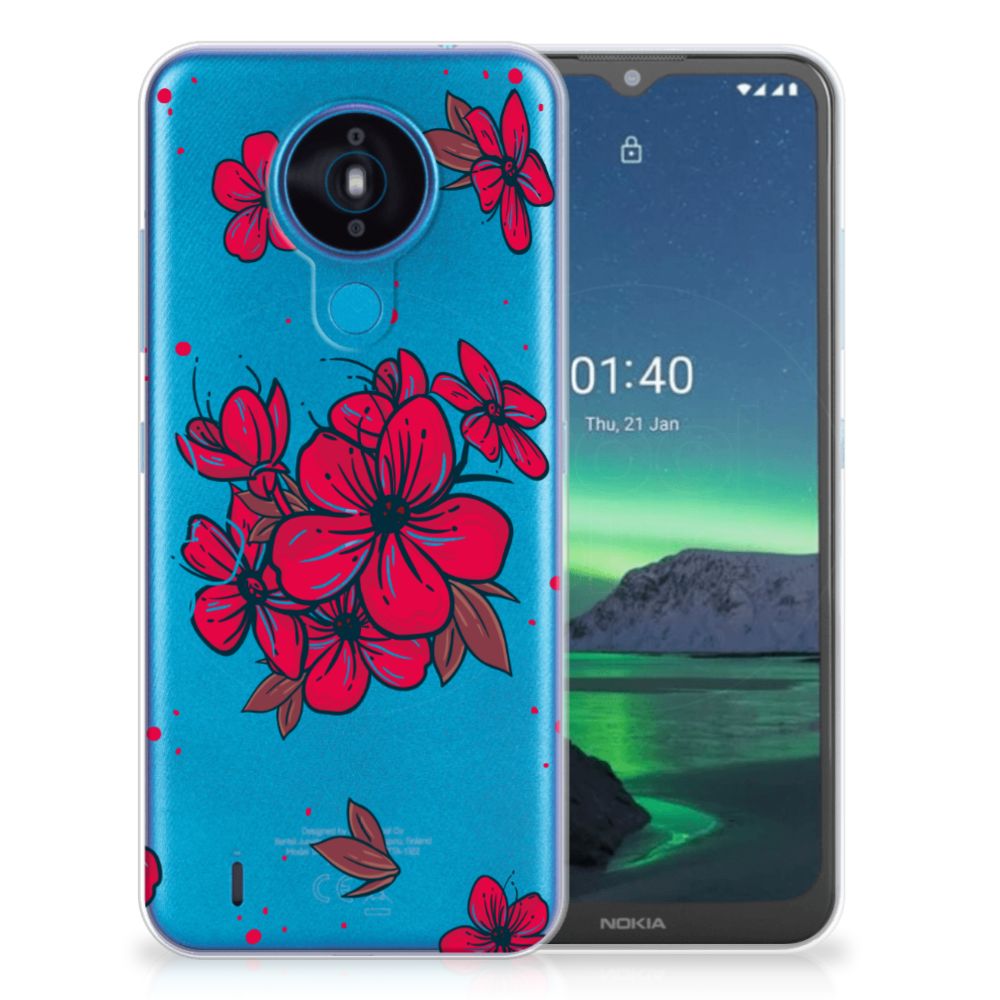 Nokia 1.4 TPU Case Blossom Red