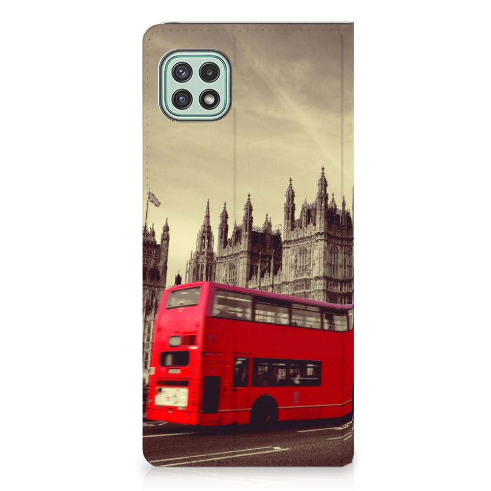 Samsung Galaxy A22 5G Book Cover Londen - B2C Telecom