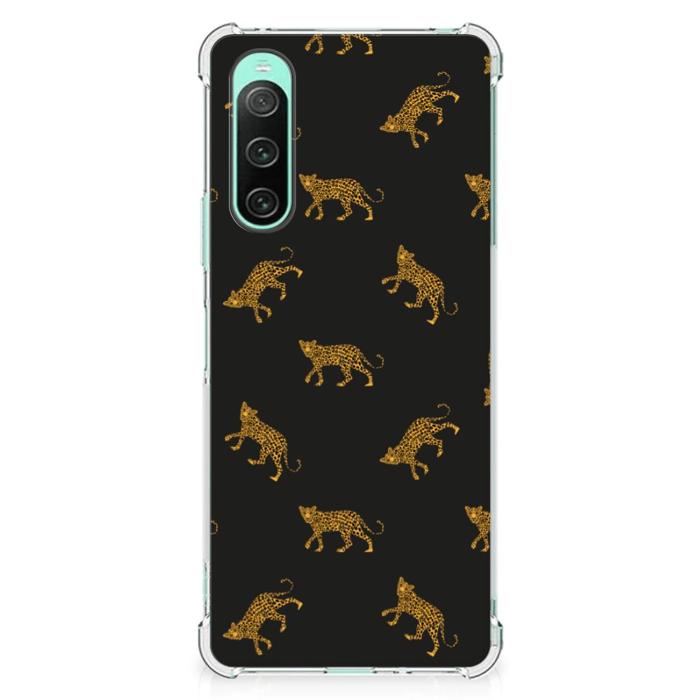 Case Anti-shock voor Sony Xperia 10 V Leopards