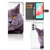 Samsung Galaxy A32 5G Telefoonhoesje met Pasjes Kat