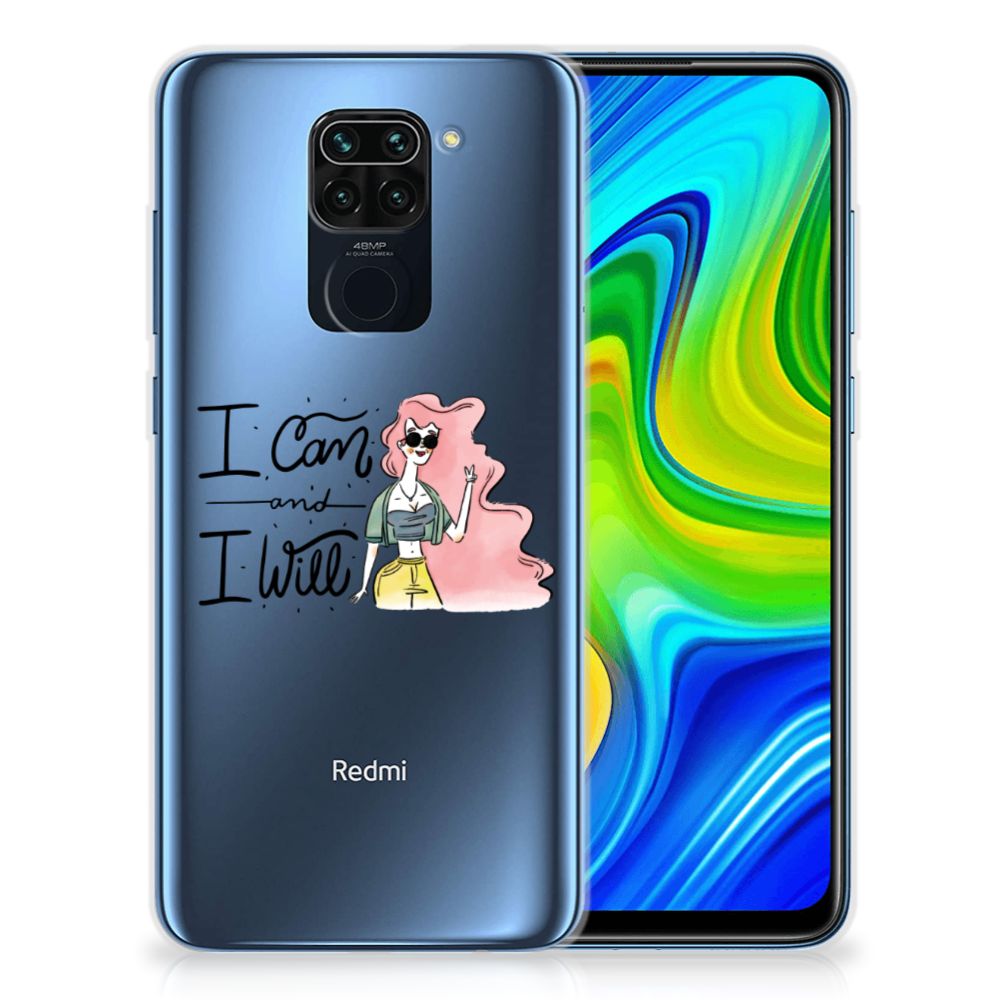 Xiaomi Redmi Note9 Telefoonhoesje met Naam i Can B2C Telecom