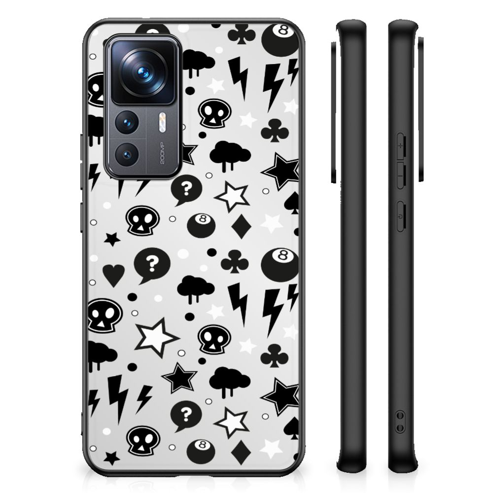 Telefoonhoesje Xiaomi 12T | 12T Pro Silver Punk