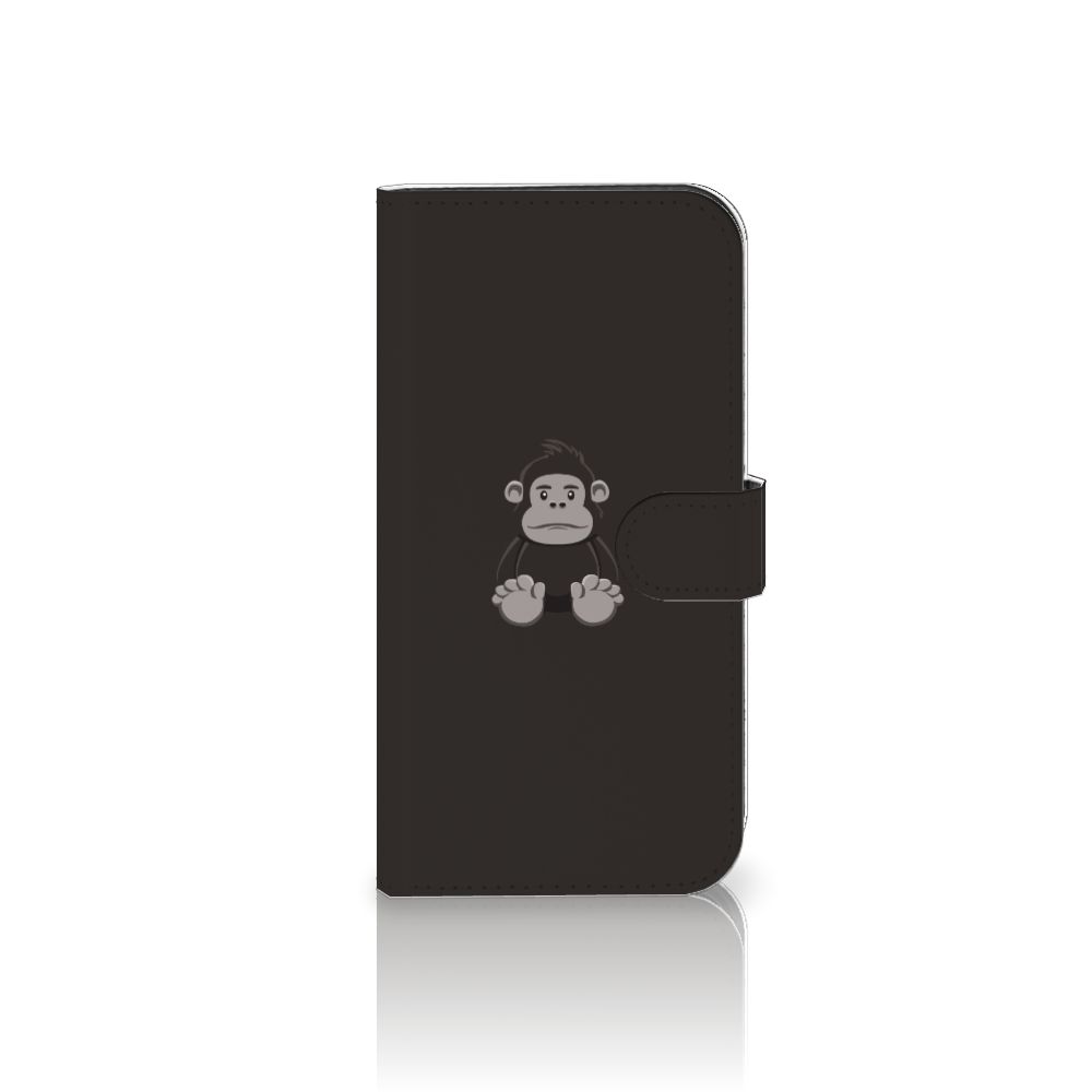 iPhone 15 Pro Max Leuk Hoesje Gorilla met schattige gorilla op de voorkant voor optimale bescherming 📱