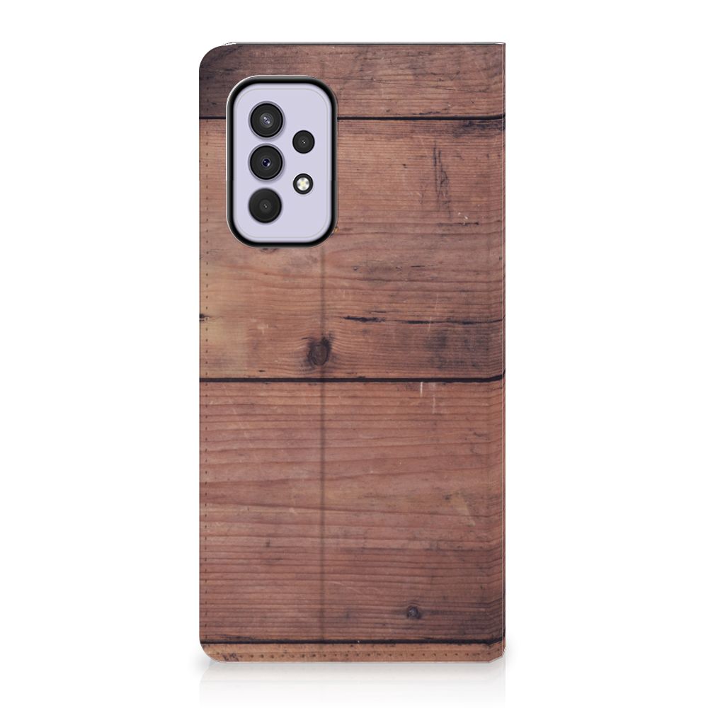 Samsung Galaxy A33 5G Book Wallet Case Old Wood - B2C Telecom