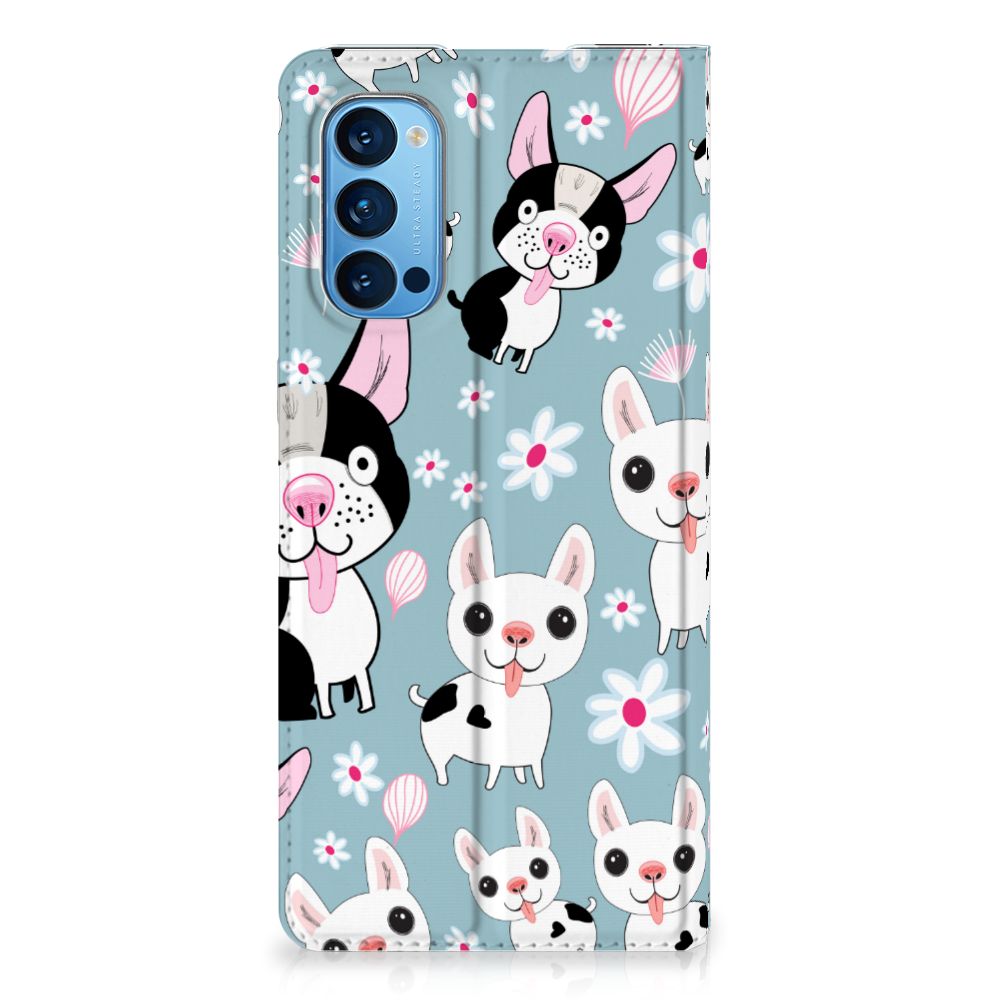 OPPO Reno4 Pro 5G Hoesje maken Hondjes - B2C Telecom