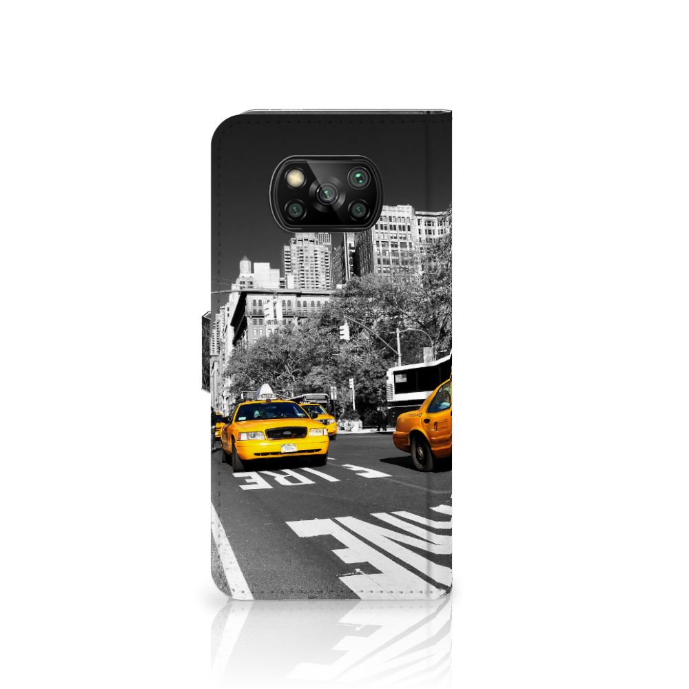 Xiaomi Poco X3 | Poco X3 Pro Flip Cover New York Taxi