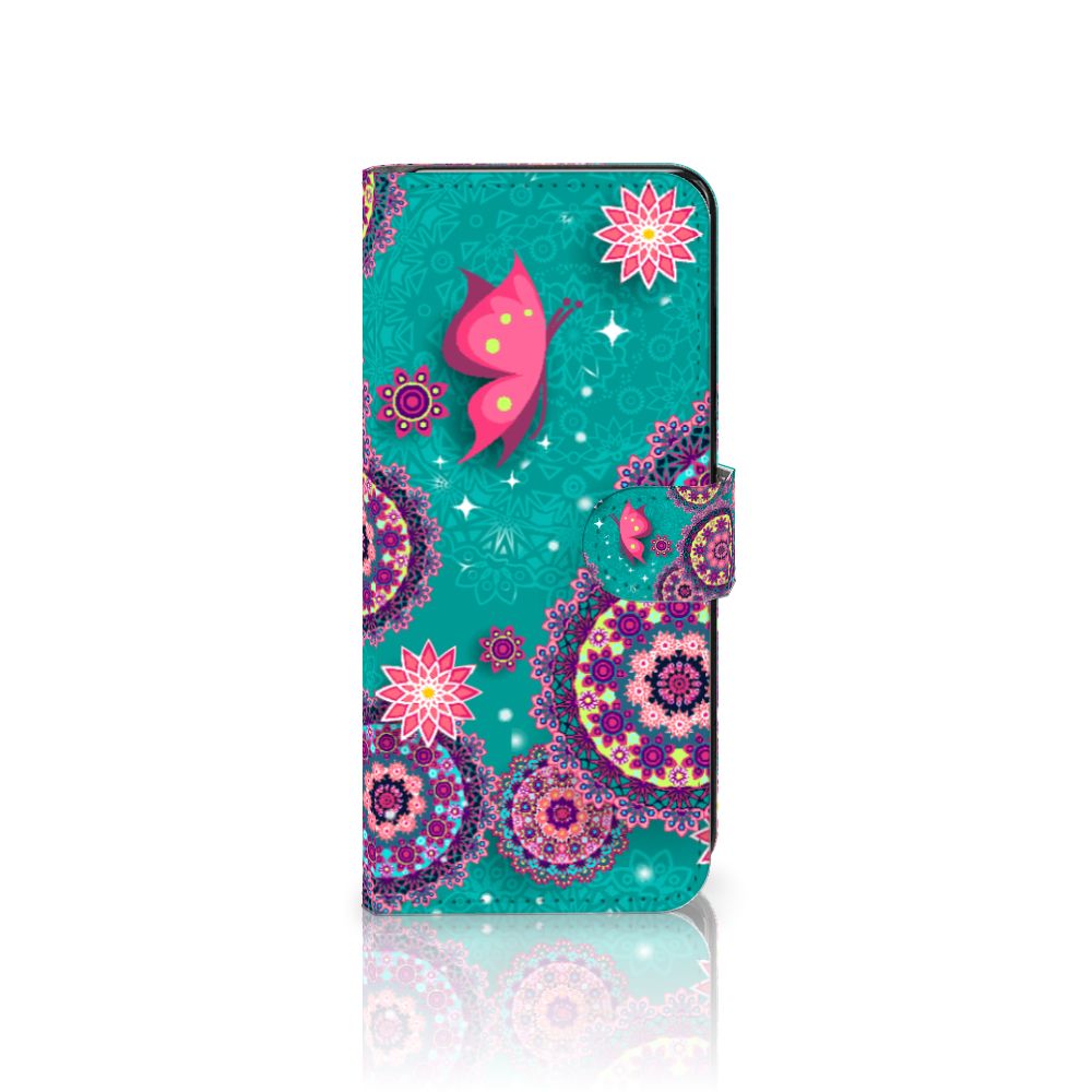 Motorola Moto G72 Hoesje Cirkels en Vlinders