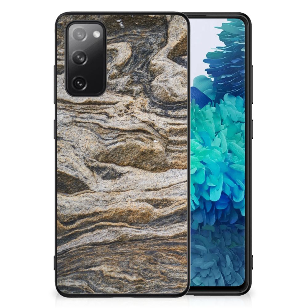 Samsung Galaxy S20 FE Marmeren Print Telefoonhoesje Steen B2C Telecom