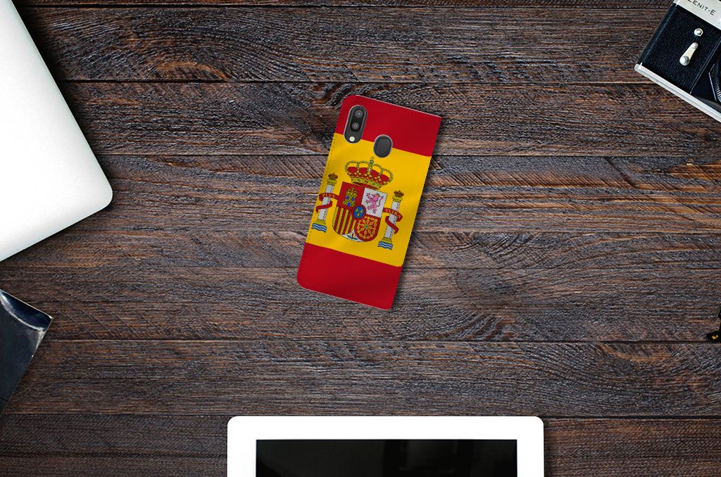 Samsung Galaxy M20 Standcase Spanje