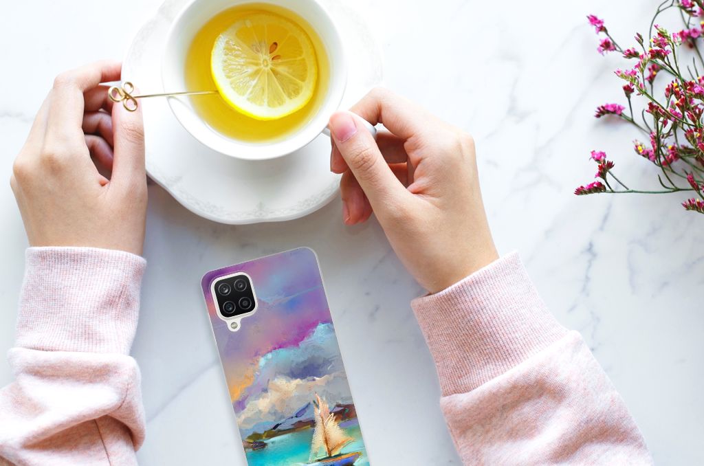 Hoesje maken Samsung Galaxy A12 Boat