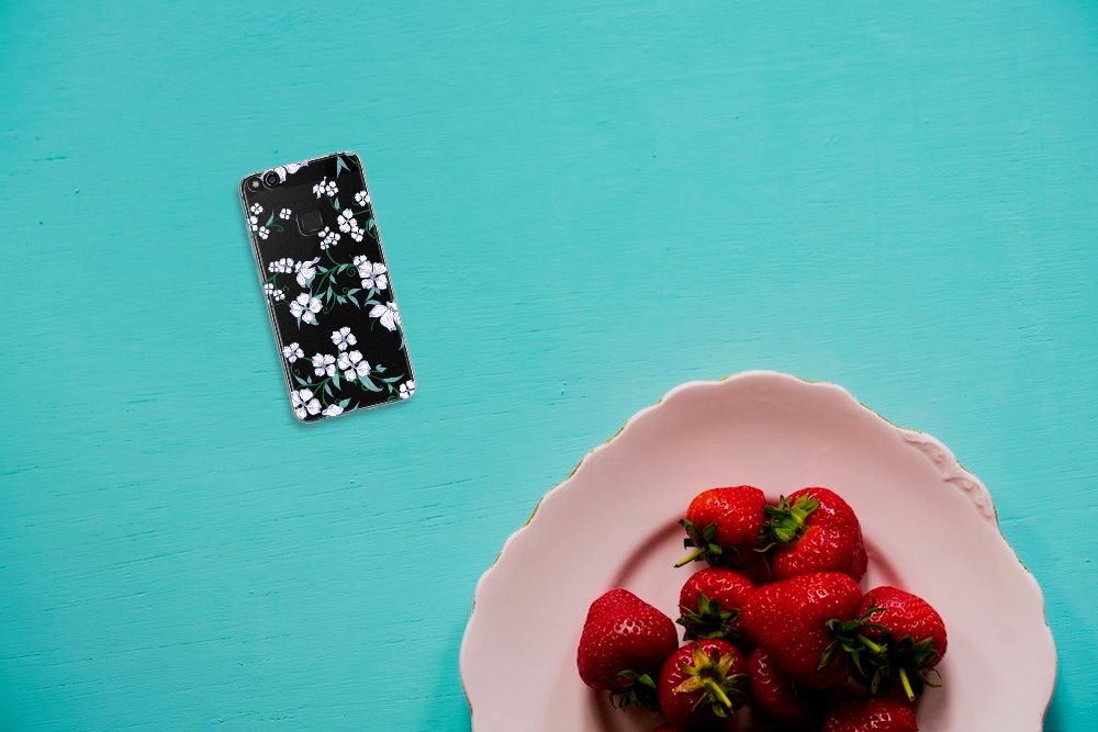 Huawei P10 Lite Uniek TPU Case Blossom White