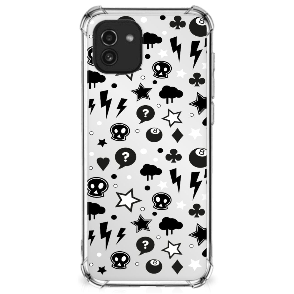 Extreme Case Samsung Galaxy A03 Silver Punk B2C Telecom