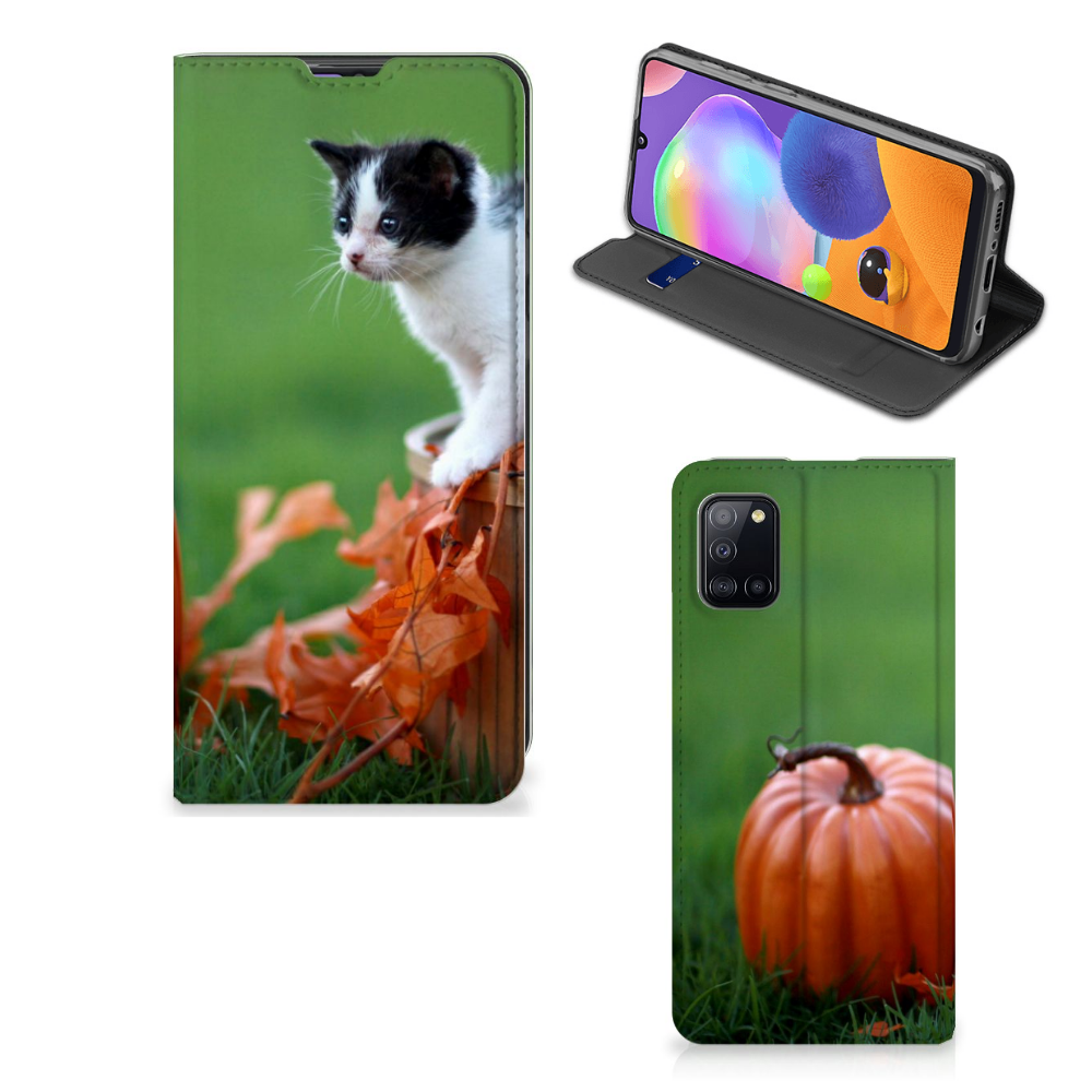 Samsung Galaxy A31 Hoesje maken Kitten - B2C Telecom