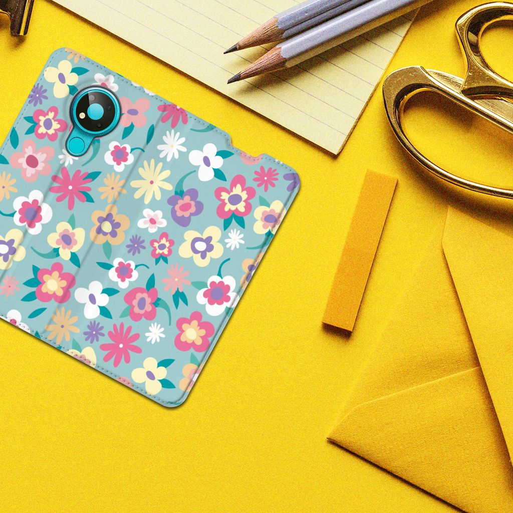 Nokia 3.4 Smart Cover Flower Power - B2C Telecom