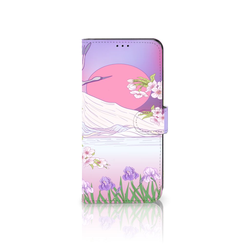 Motorola Edge 30 Pro Telefoonhoesje met Pasjes Bird Flying